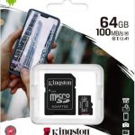 Kingston Canvas Select Plus microSDXC 64GB U1 V10 A1 with Adapter