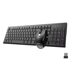 Meetion MT-C4120 Ασύρματο Σετ Πληκτρολόγιο & Ποντίκι Αγγλικό US