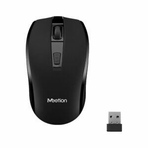 Meetion R560 Ασύρματο Ποντίκι Μαύρο