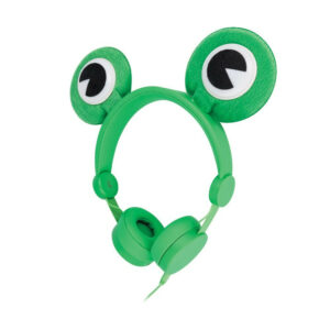 Setty Froggy Ενσύρματα On Ear Παιδικά Ακουστικά Πράσινα