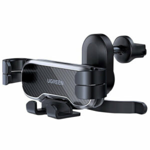 Ugreen Gravity Βάση Κινητού Αυτοκινήτου 4.7" - 4.7" με Ρυθμιζόμενα Άγκιστρα Μαύρη