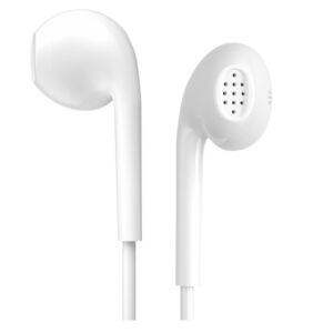 WK Y12 Earbuds Handsfree με Βύσμα 3.5mm Λευκό