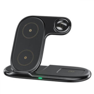 WK Ασύρματος Φορτιστής (Qi Pad) 15W Μαύρος (WP-U167)