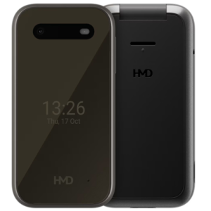 HMD 2660 Flip Dual SIM Κινητό με Μεγάλα Κουμπιά Black- GR