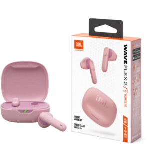 JBL Wave Flex 2 TWS Bluetooth Wireless In-Ear Earbuds Pink- EU