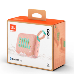 JBL Go 4 Bluetooth Wireless Speaker Pink- EU
