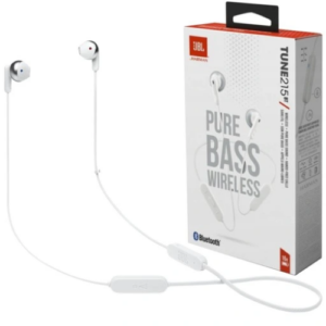 JBL Tune 215 Bluetooth In-Ear Wireless Headphones White- EU