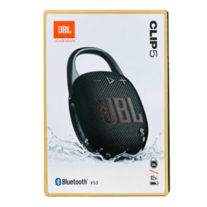 JBL Clip 5 Wireless Bluetooth Speaker Black- EU