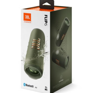 JBL Flip 6 Wireless Bluetooth Speaker Green- EU