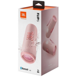 JBL Flip 6 Wireless Bluetooth Speaker Pink- EU