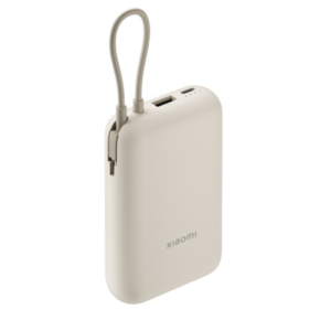 Xiaomi PowerBank 10.000mAh Tan (Intergrated Cable) BHR9072GL- EU