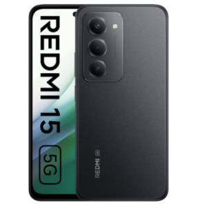 Xiaomi Redmi 15 NFC 8GB Ram 256GB Black 5G-EU