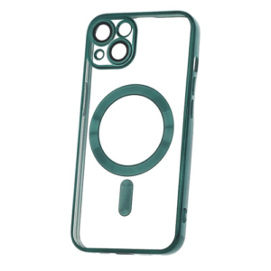 Clear Case with Green MagSafe for iPhone 17 Pro