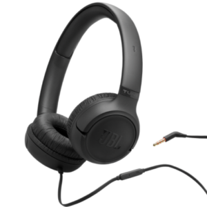 JBL Tune 530 On-Ear Wired Headphones Black- EU