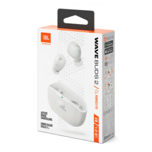JBL Wave Buds 2 In-Ear Headphones ANC White- EU