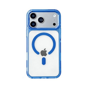 ObaStyle Clear Blue Case with MagSafe for iPHONE 17