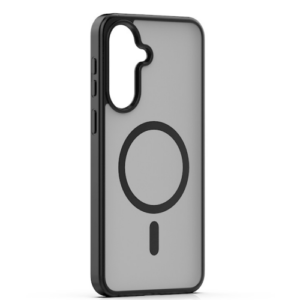 Black Case with MagSafe for Samsung Galaxy A57
