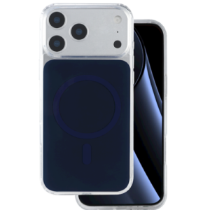 Blue Crystal Case with MagSafe for iPhone 15