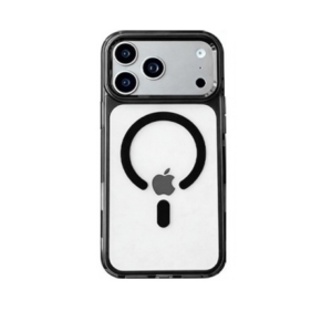 ObaStyle Clear Black Case with MagSafe for iPHONE 15