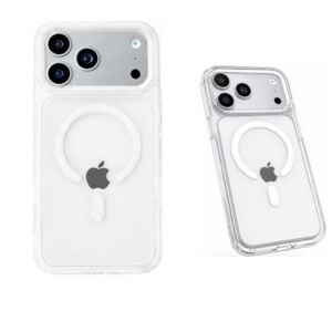 ObaStyle Clear White Case with MagSafe for iPHONE 15