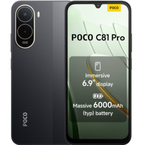 Xiaomi Poco C81 Pro 4GB Ram 256GB Black-EU