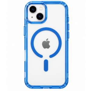 ObaStyle Clear Blue Case with MagSafe for iPHONE 13/ iPHONE 14