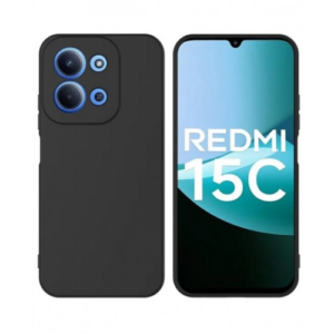 E. Silicone Black Case for Xiaomi Redmi 15C/ Xiaomi Poco C85