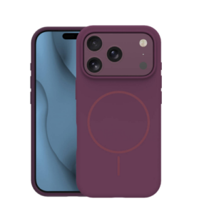 Velvet Burgundy Case with MagSafe for iPhone 17 Pro Max / 18 Pro Max