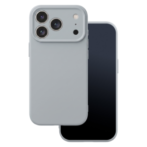 Silicone Silver Case for Apple iPhone 17 Pro Max/ 18 Pro Max
