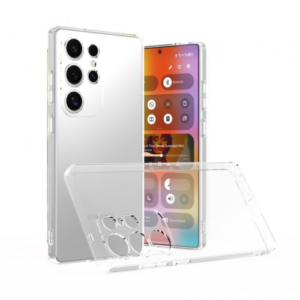 L. Silicone Transparent Case for Samsung Galaxy S25 Ultra