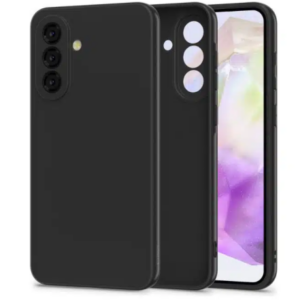 D. Silicone Black Case for Samsung Galaxy A37