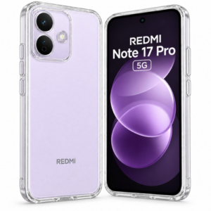 Silicone Transparent Case for Xiaomi Redmi Note 17 Pro 4G/ Redmi Note 17 Pro 5G/ Redmi Note 17 Pro Max 5G